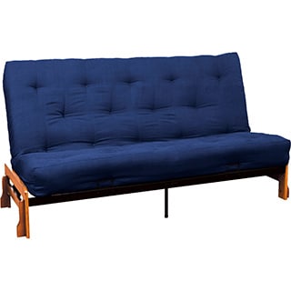 True 6-Inch Twin, Full or Queen-size Cotton/Foam Futon Mattress