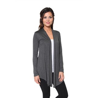 Pack of 3: Free to Live Women's Lightweight Soft Open Front Layering Cardigans