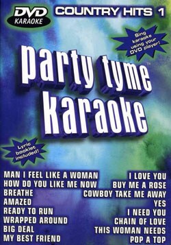 Party Tyme Karaoke - Country Hits 1 (DVD)