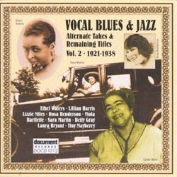 Various Artists - Vocal Blues & Jazz: Alternate Takes & Remaining Titles Vol. 2 (1921-1938)