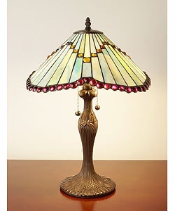 Tiffany-style Mission Table Lamp