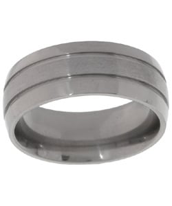 Men's Titanium Corrosion-Resistant Polished Band (8 mm)