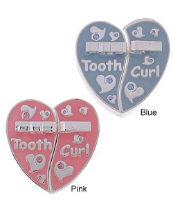 Toddot Baby's Silver Plated First Tooth & Curl Heart Keepsake Box