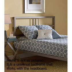 Plaza King-size Headboard with Bedframe