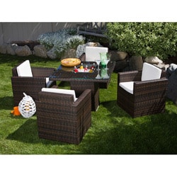 Miami Beach 5-piece Dining Set