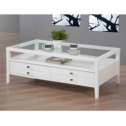 Aristo Gloss White Coffee Table