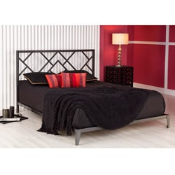 Pyramid Queen Metal Bed