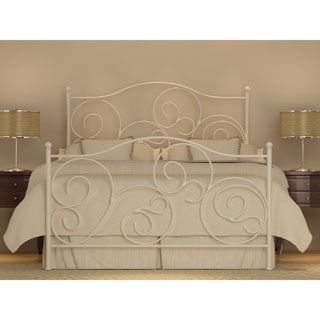 Today Sale Emma Plain White Queen-size Bed