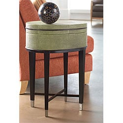 Thomasville Bogart Luxe Del Mar Oval Side Tables (Set of 2)