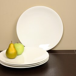 Denby Gourmet Coupe 8-piece Oversized 13-inch Plate Set