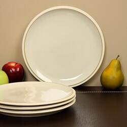Denby Energy White 4-piece Dinner Plate Set