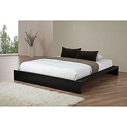 Queen Platform Beds Black on Lander Queen Platform Bed Black Overstock Com