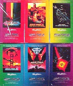 Star Trek Movies I-VI Card Sets