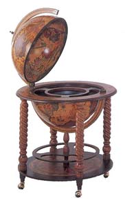Deluxe Italian Globe Bar