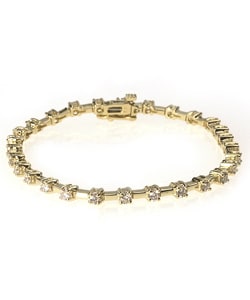 14k Gold 2 1/2ct Diamond Tennis Bracelet (H, SI1)