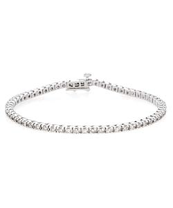 14k Gold 2ct Diamond Tennis Bracelet (K, SI1-SI2)