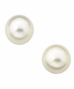 14k Gold Akoya Pearl Stud Earrings (4 mm )