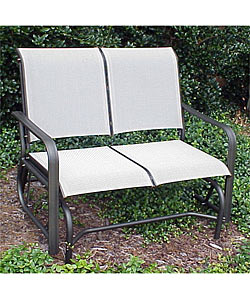 Aluminum Slingback Patio Glider