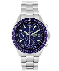 Seiko Men's Stainless Steel Chronograph Watch