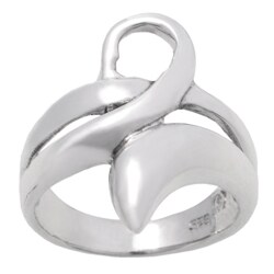 Sterling Silver Ribbon Ring
