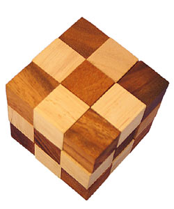 Snake Cube Solitaire Challenge (Thailand) with 360-degree Swivel