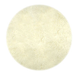 Greek Wool Shag Rug (5' Round)