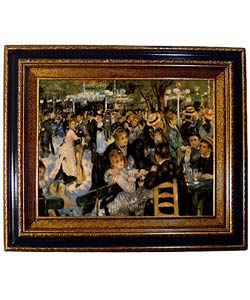 Renoir - Moulin de la Galette Framed Canvas