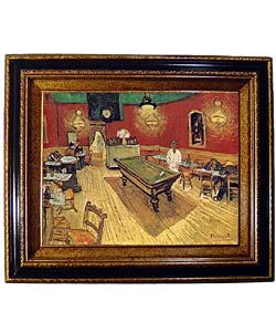 Van Gogh - The Pool Room Canvas ('The Night Cafe')