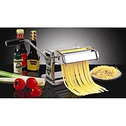Large 7 inch Pasta Machine with Two Cutting Dies