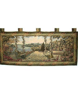 Deluxe Large Lake Como Wall Tapestry