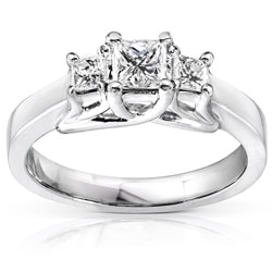 14k Gold 1/2ct TDW Princess Diamond Ring