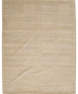 Melisandra Gold Wool Rug (7'9 x 9'9)