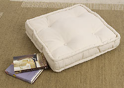 Natural Floor Cushion (23 x 22 in.)