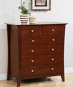 Vermont Six-drawer Chestnut Dresser