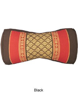 Hand-woven Silk and Cotton Pillow