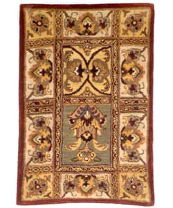Handmade Classic Bakhtieri Multicolored Wool Rug (2' x 3')