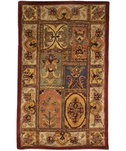 Handmade Classic Bakhtieri Multicolored Wool Rug (3'x5')