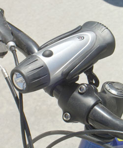 SpareHand  2-in-1 Bike Light / Flashlight (3 LED)