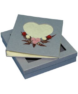 Hearts and Roses Photo Album with Gift Box