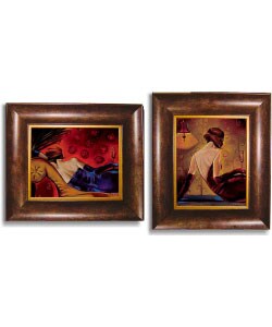 Champagne After 8 Framed Art Collection