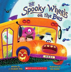 The Spooky Wheels on the Bus (Paperback)