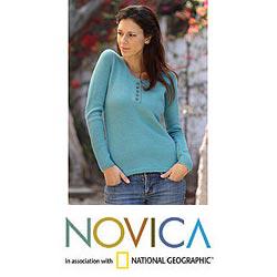 Alpaca Wool 'Nymph' Sweater (Peru)