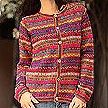 Alpaca Wool 'Be Bold' Cardigan (Peru)