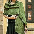 Rayon 'Forest Extravaganza' Scarf (Thailand)