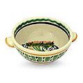 Majolica Ceramic 'Colonial Songbird' Bowl (Mexico)