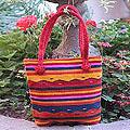 Wool 'Zapotec Sierra' Medium Tote Handbag (Mexico)
