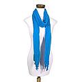 Cotton 'Guatemala Turquoise' Scarf (Guatemala)