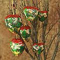 Set of 6 'Heart of The Forest' Ornaments (India)