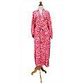 Rayon 'Crimson Destiny' Robe (Indonesia)