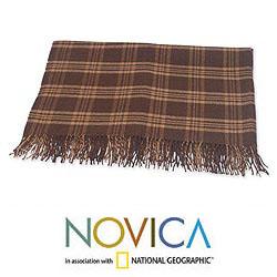 Acrylic Alpaca Wool 'Arequipa Crossroads' Throw (Peru)